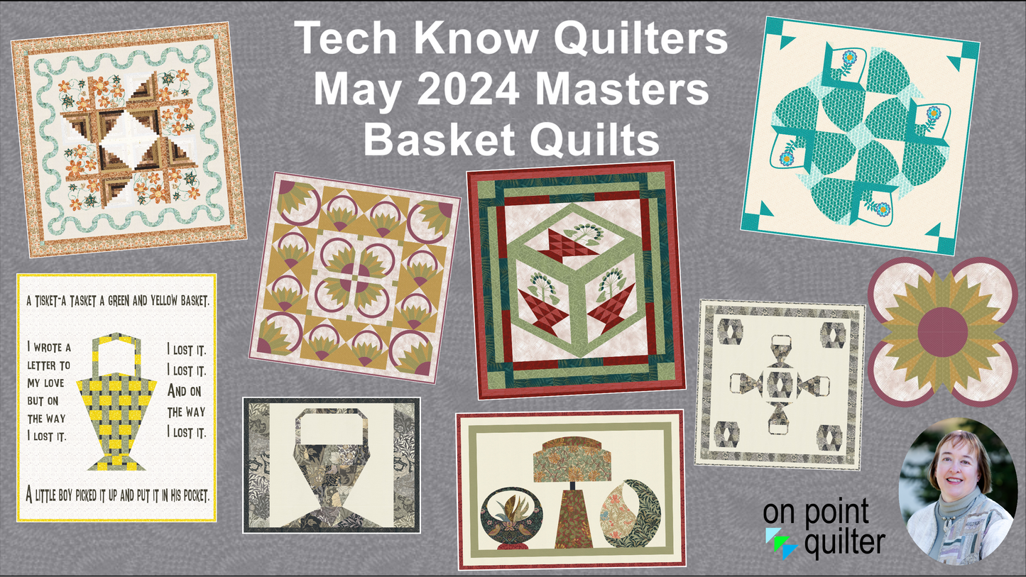 Tech Know Quilters Masters Add On Classes