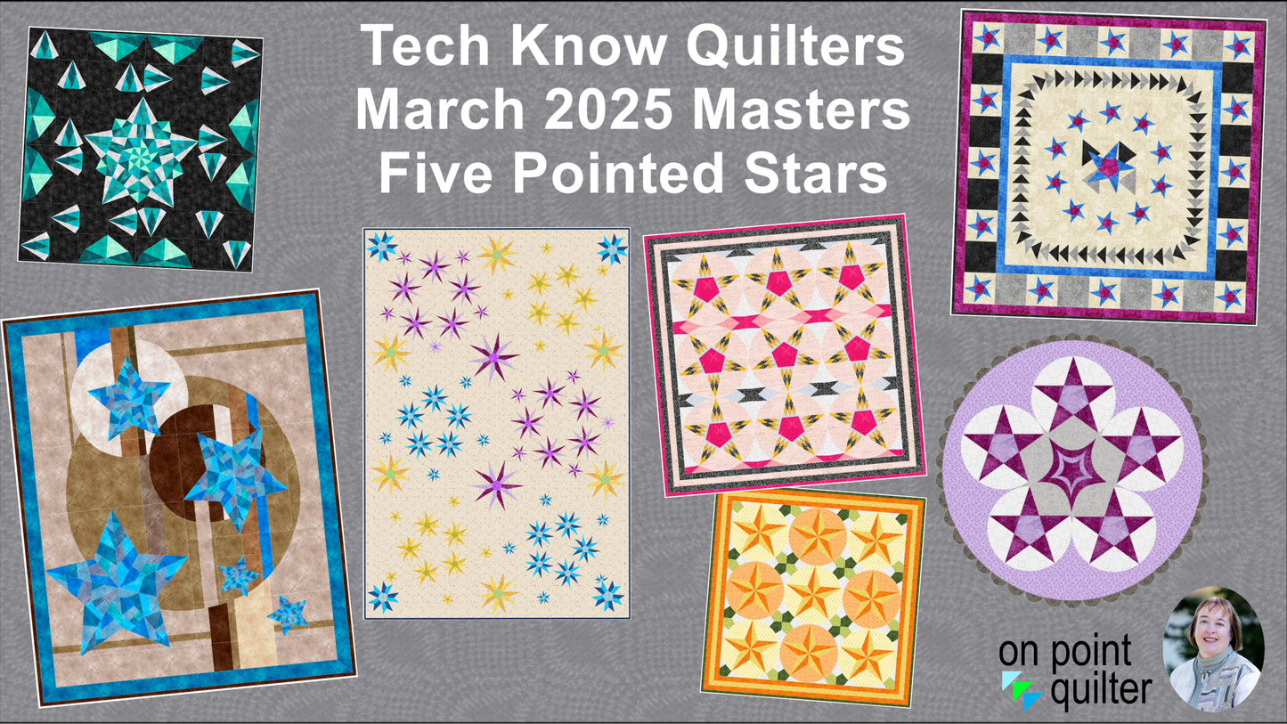 Tech Know Quilters Masters Add On Classes