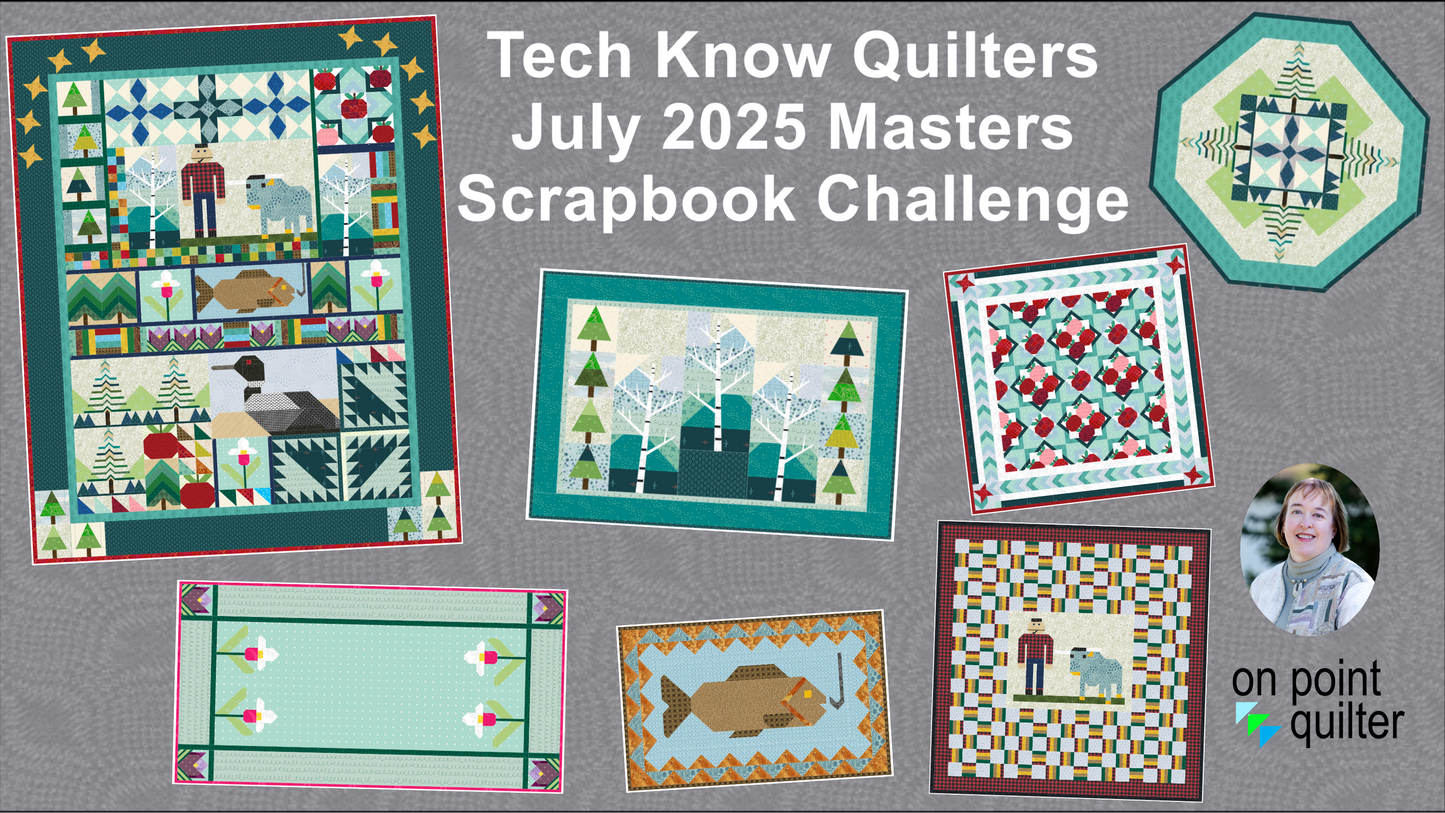 Tech Know Quilters Masters Add On Classes