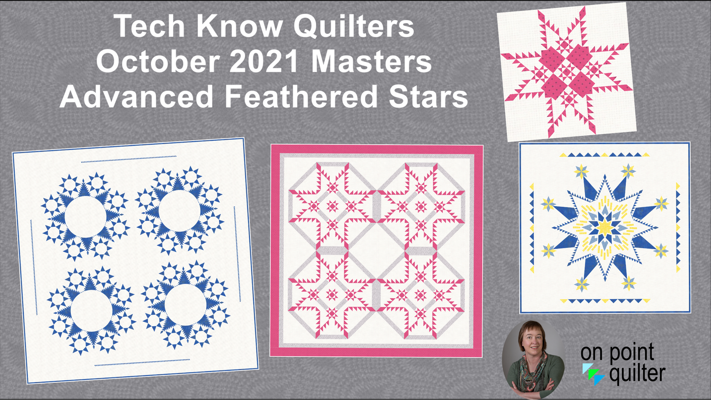 Tech Know Quilters Masters Add On Classes