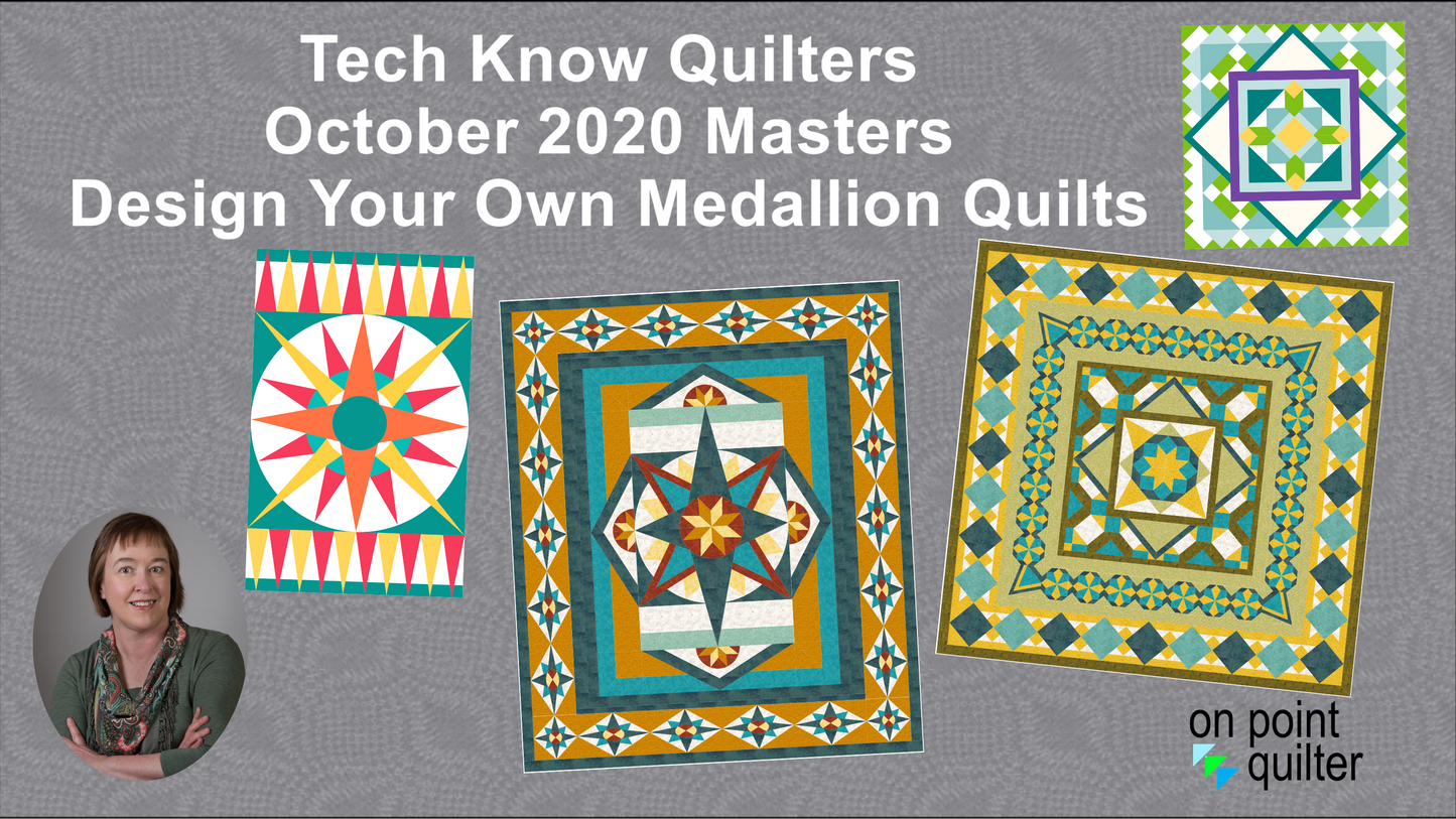 Tech Know Quilters Masters Add On Classes