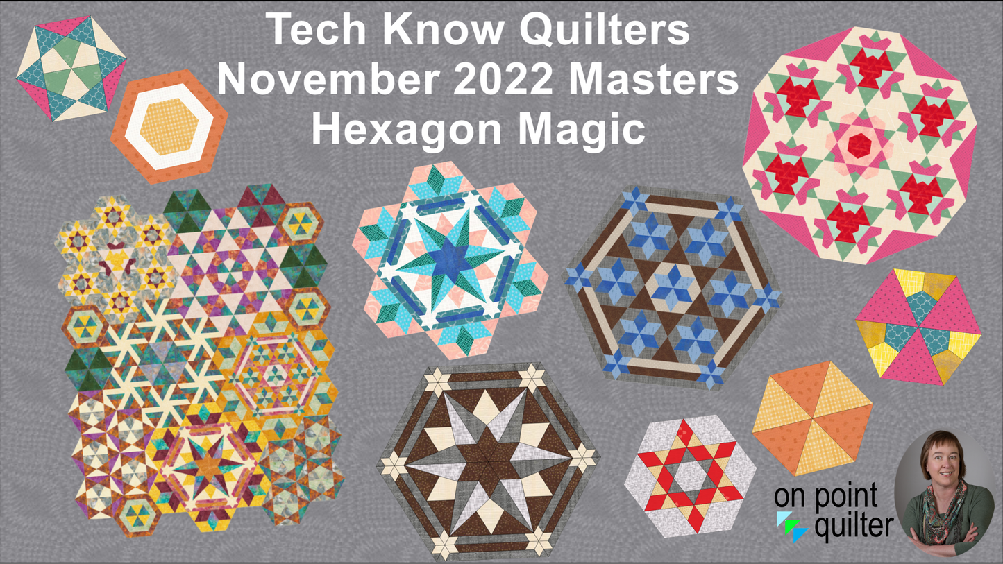 Tech Know Quilters Masters Add On Classes