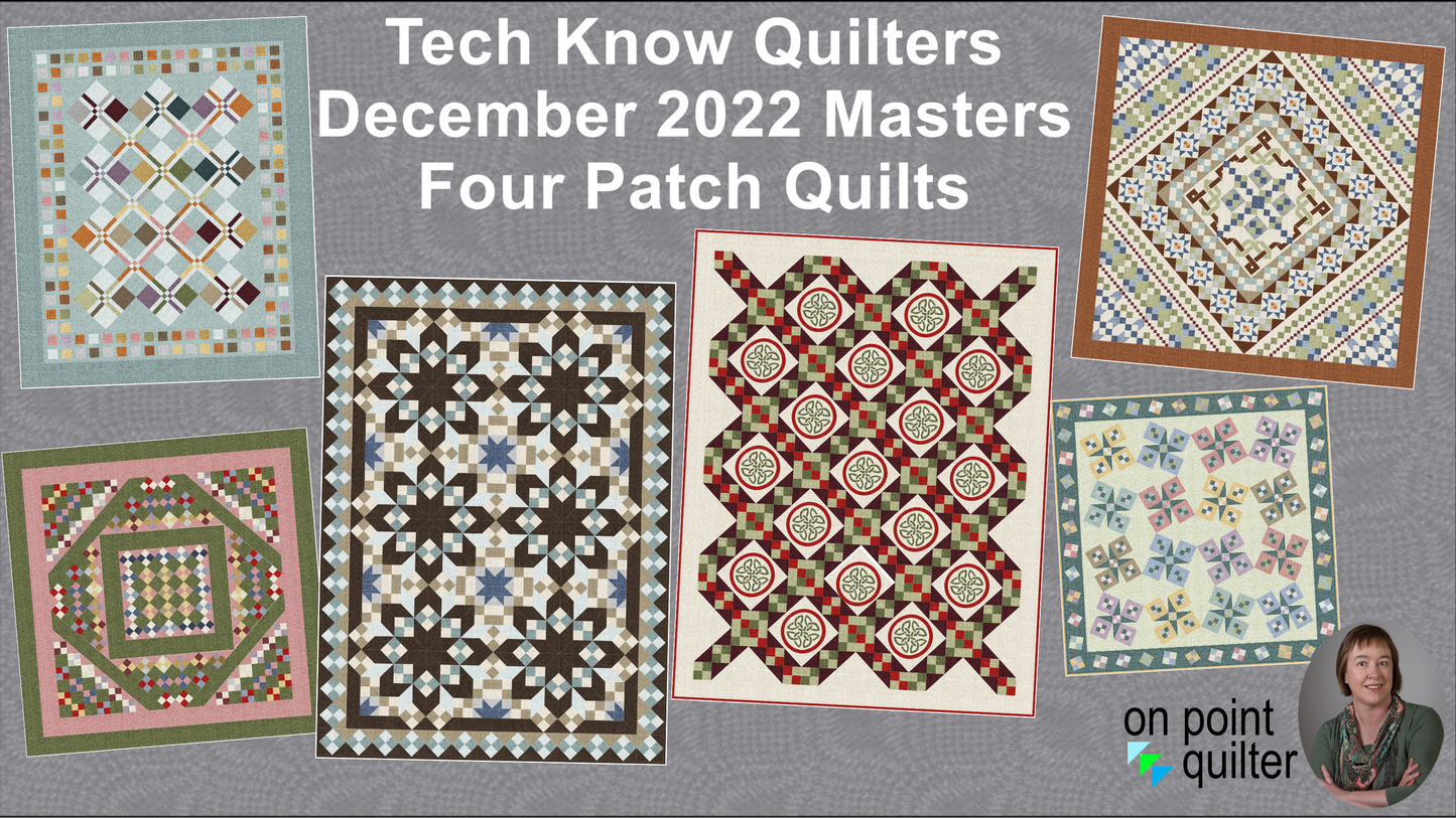 Tech Know Quilters Masters Add On Classes