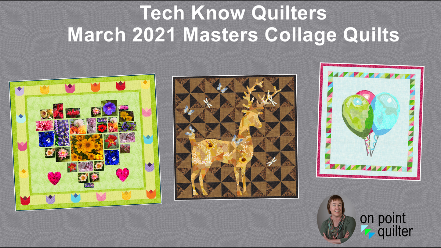 Tech Know Quilters Masters Add On Classes