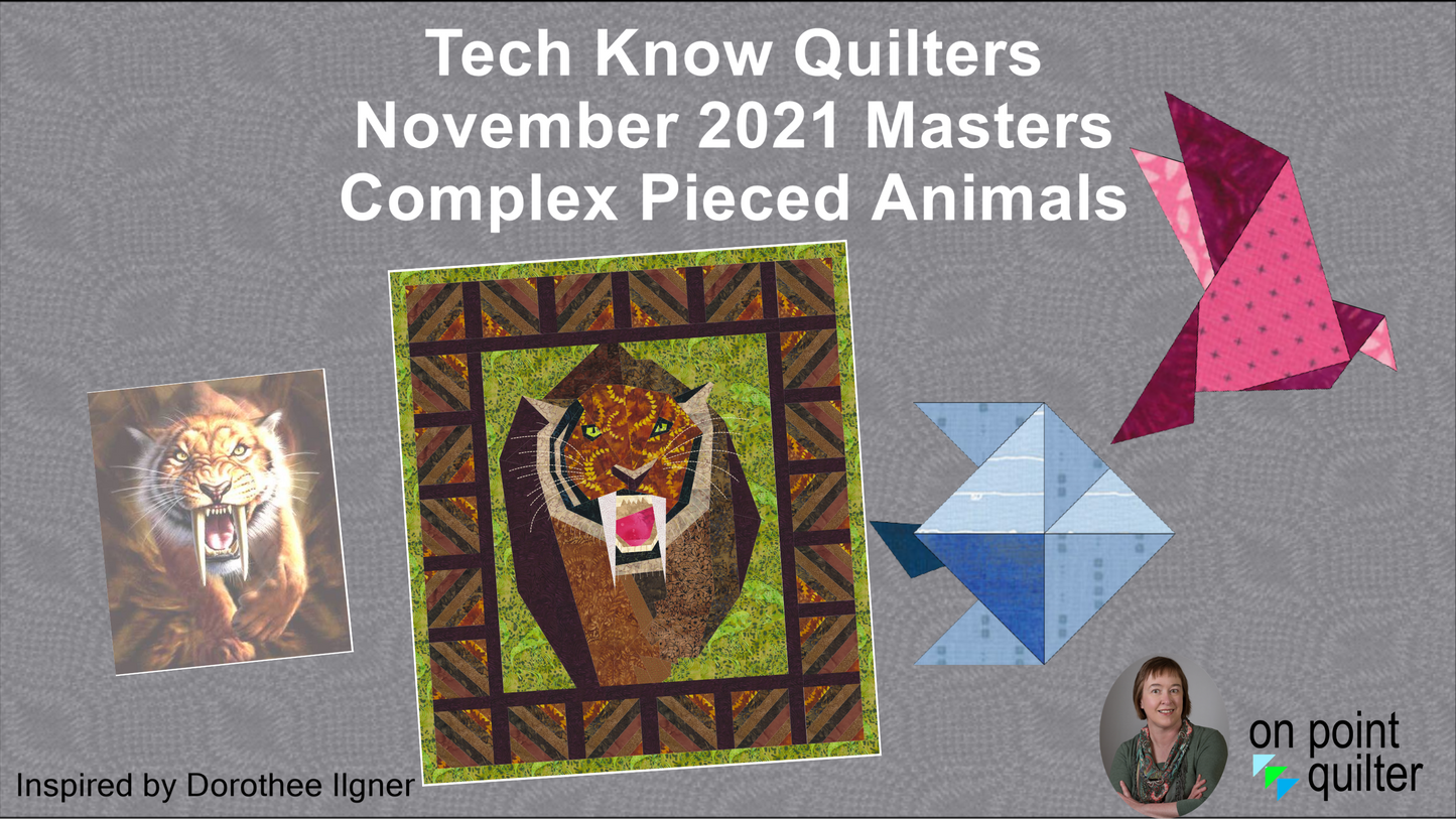 Tech Know Quilters Masters Add On Classes