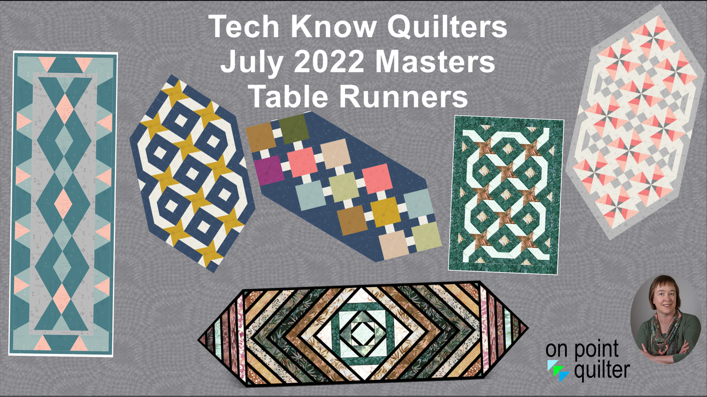 Tech Know Quilters Masters Add On Classes