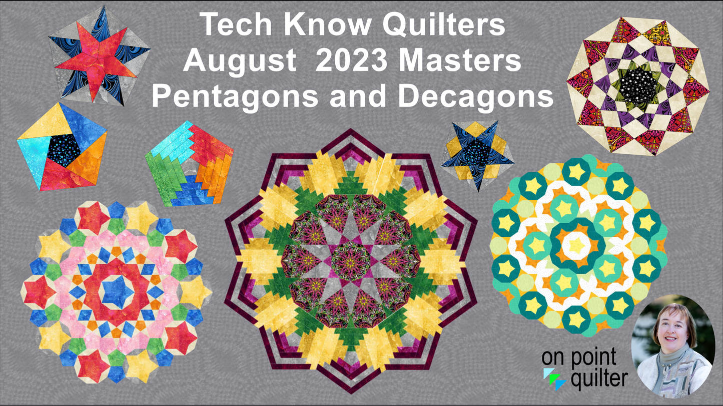 Tech Know Quilters Masters Add On Classes