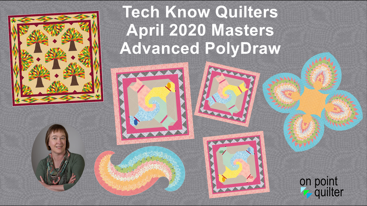 Tech Know Quilters Masters Add On Classes