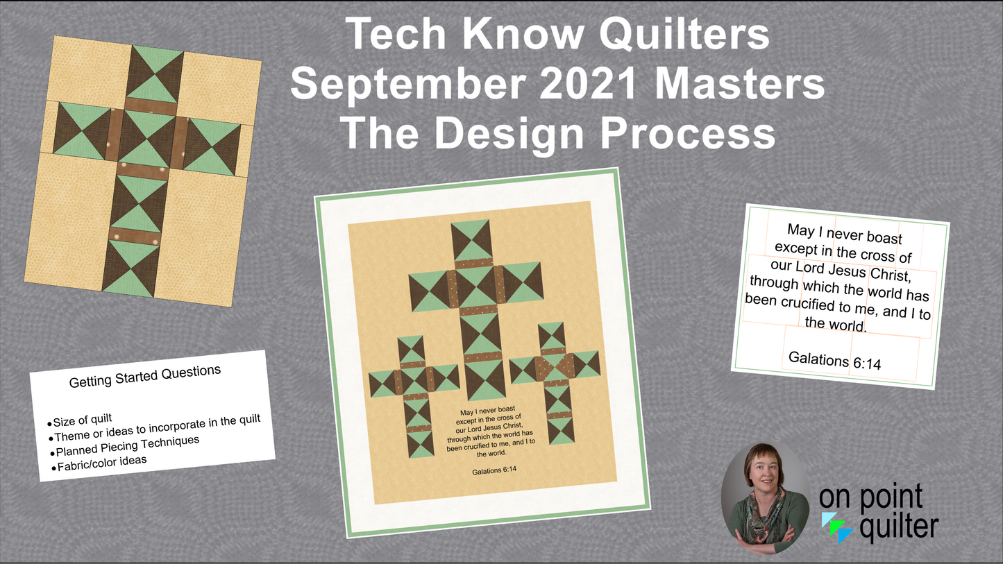 Tech Know Quilters Masters Add On Classes